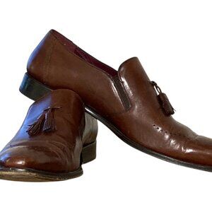 Mezlan Men's Calfskin Leather Smooth European Slip on Loafers (Spain)  Size 13